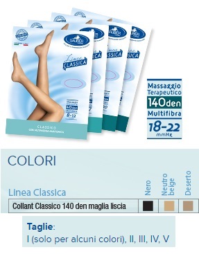 SAUBER COLLANT 140 DENARI MAGLIA LISCIA NERO 5 LINEA CLASSICA - farmacialombardia.it