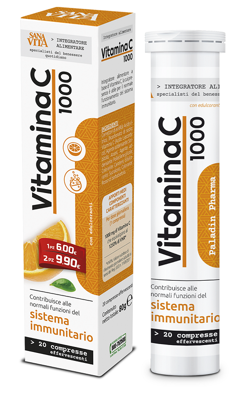 SANAVITA VITAMINA C 20 COMPRESSE EFFERVESCENTI - farmacialombardia.it