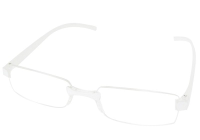 OCCHIALE DA LETTURA PREMONTATO T-VEDO RIMLESS BIANCO +3,00 - farmacialombardia.it