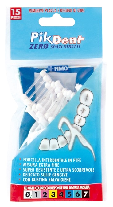 PIKDENT ZERO SPAZI STRETTI 15 FORCELLE INTERDENTALI - farmacialombardia.it