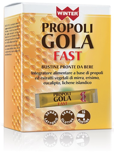 WINTER PROPOLI GOLA FAST 15 BUSTINE - farmacialombardia.it