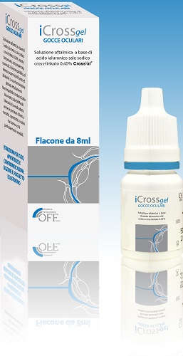 ICROSS GEL GOCCE OCULARI ACIDO IALURONICO CROSS-LINKATO 0,4% 8 ML - farmacialombardia.it