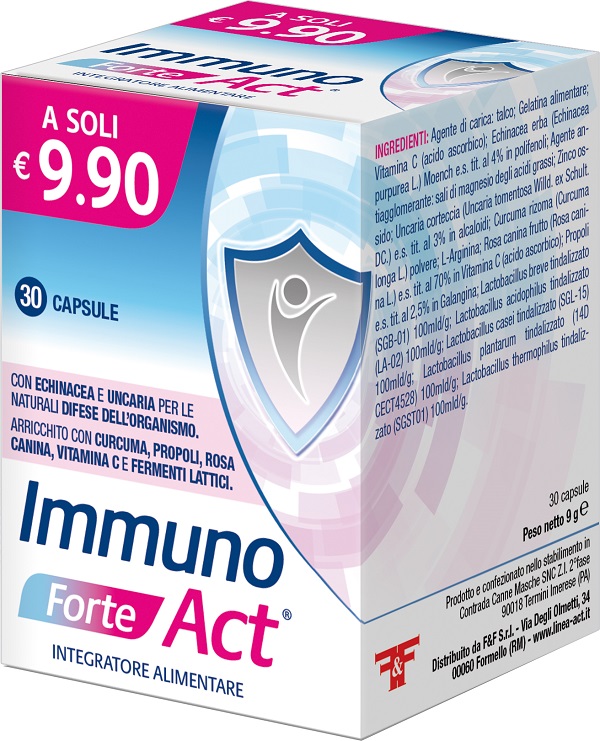 IMMUNO FORTE ACT 30 CAPSULE - farmacialombardia.it