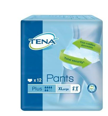 PANNOLONE PULL UP TENA PANTS PLUS TAGLIA EXTRA LARGE 12 PEZZI - farmacialombardia.it