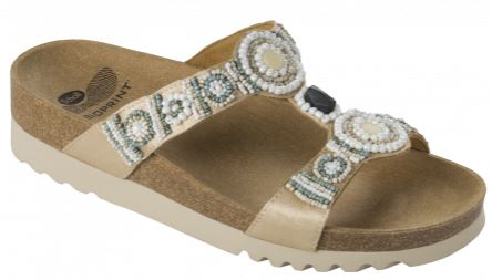 NEW BOGOTA' WEDGE SATIN+BEADS WOMENS CREAM 39 COLLEZIONE SS17 1 PAIO - farmacialombardia.it