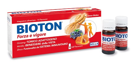 BIOTON GINSENG FORZA VIG 14 FLACONCINI - farmacialombardia.it