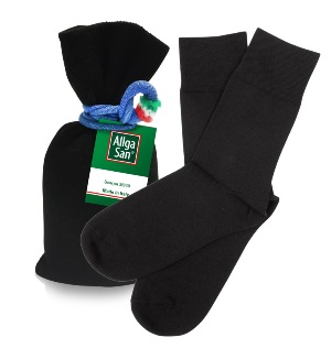ALLGA CALZINO ANTIODORE NERO L - farmacialombardia.it
