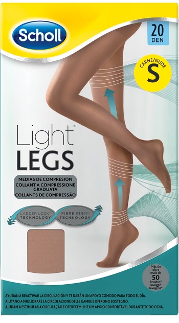 SCHOLL LIGHTLEGS 20 DENARI TAGLIA S COLORE NUDE 1 PAIO - farmacialombardia.it