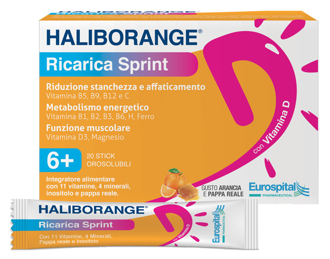 HALIBORANGE RICARICA SPRINT 20 STICK PACK 2 G - farmacialombardia.it
