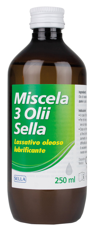 MISCELA 3 OLII LASSATIVO 250 ML MD - farmacialombardia.it
