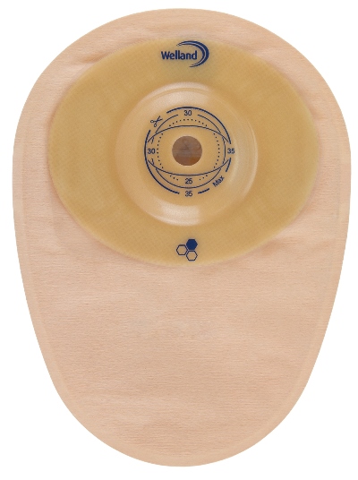 SACCA PER COLOSTOMIA WELLAND AURUM CONVEX COLO MIDI OPACA RITAGLIABILE DIAMETRO 13-25 MM INIZIO CONVESSITA' 25 MM 10 PEZZI - farmacialombardia.it