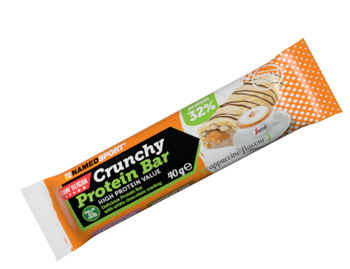 CRUNCHY PROTEINBAR CAPPUCCINO 40 G - farmacialombardia.it