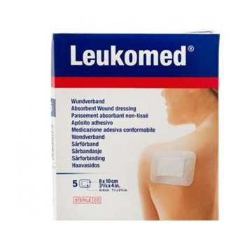 LEUKOMED MEDICAZIONE POST-OPERATORIA IN TESSUTO NON TESSUTO 8 X 10 CM - farmacialombardia.it