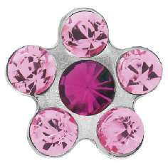 DAISY LIGHT ROSE & FUCSIA ORECCHINO - farmacialombardia.it