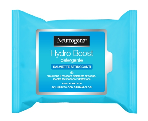 NEUTROGENA HYDRO BOOST SALVIETTE STRUCCANTI 25 PEZZI - farmacialombardia.it