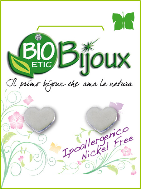 ORECCHINO CUORE IN ARGENTO 8,7X7,6 MM - farmacialombardia.it
