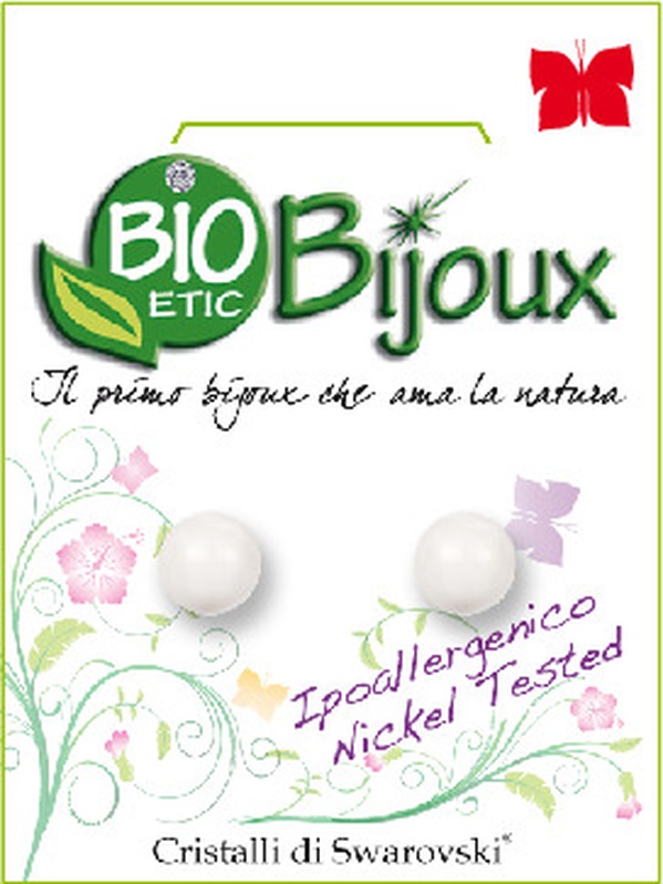 ORECCHINO PERLA WHITE 6 MM - farmacialombardia.it
