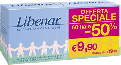 FIALE MONODOSE LIBENAR 60 PEZZI DA 5 ML - farmacialombardia.it