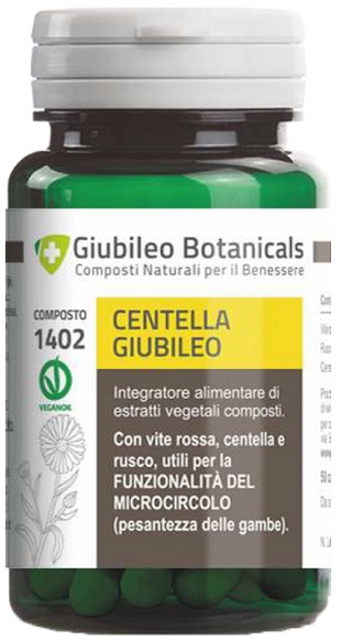 GIUBILEO BOTANICALS CENTELLA 50 CAPSULE - farmacialombardia.it