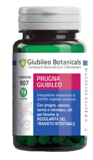 GIUBILEO BOTANICALS PRUGNA 50 CAPSULE - farmacialombardia.it
