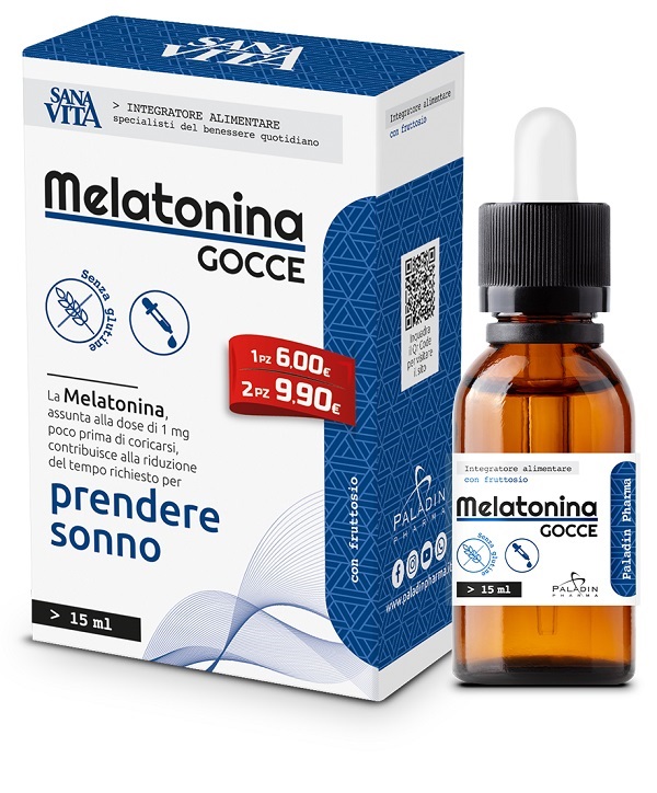 SANAVITA MELATONINA GOCCE 15 ML - farmacialombardia.it