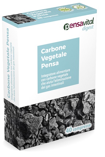 CARBONE VEGETALE PENSA 40 COMPRESSE - farmacialombardia.it