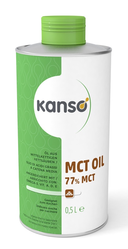KANSO MCT OIL 77% OLIO DI ACIDI GRASSI 500 ML - farmacialombardia.it