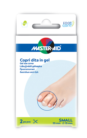 COPRI DITA MASTER-AID FOOTCARE IN GEL SMALL 2 PEZZI C1 - farmacialombardia.it
