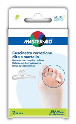CORRETTORE DITA A MARTELLO MASTER-AID FOOTCARE SMALL 2 PEZZI C12 - farmacialombardia.it