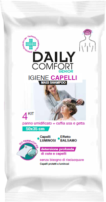 DAILY COMFORT SENIOR PANNI SHAMPOO 4 PEZZI - farmacialombardia.it