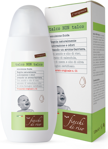 FIOCCHI DI RISO TALCO NON TALCO 120 ML - farmacialombardia.it