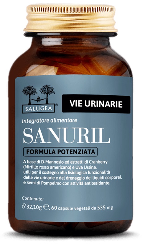 SALUGEA SANURIL FORMULA POTENZIATA 60 CAPSULE VEGETALI - farmacialombardia.it