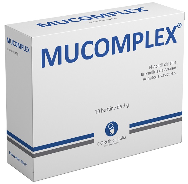 MUCOMPLEX 10 BUSTINE DA 3 G - farmacialombardia.it
