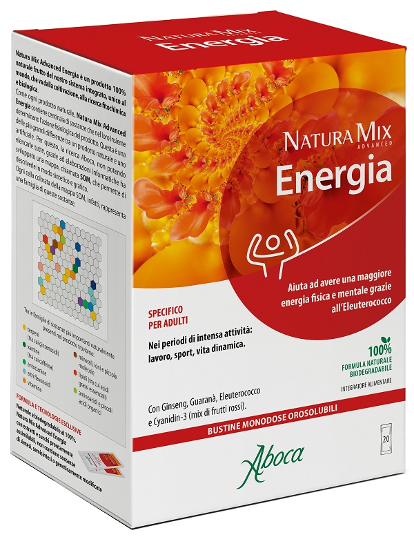 NATURA MIX ADVANCED ENERGIA 20 BUSTINE - farmacialombardia.it