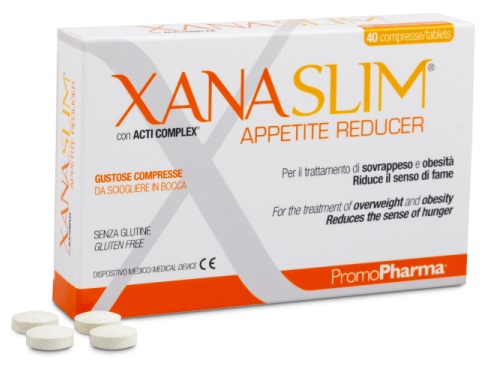 XANASLIM APPETITE REDUCER 40 COMPRESSE MASTICABILI - farmacialombardia.it