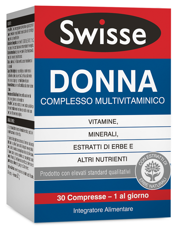 SWISSE MULTIVITAMINICO DONNA 30 COMPRESSE - farmacialombardia.it