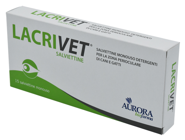 LACRIVET SALVIETTINE 15 PEZZI - farmacialombardia.it