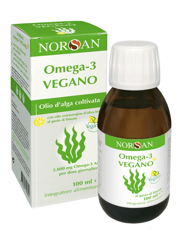 NORSAN OMEGA 3 VEGANO 100 ML AL GUSTO DI LIMONE - farmacialombardia.it