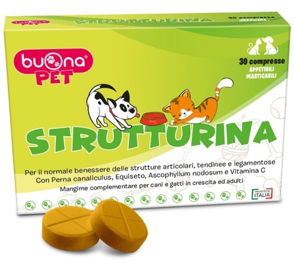 BUONAPET STRUTTURINA 30 COMPRESSE - farmacialombardia.it