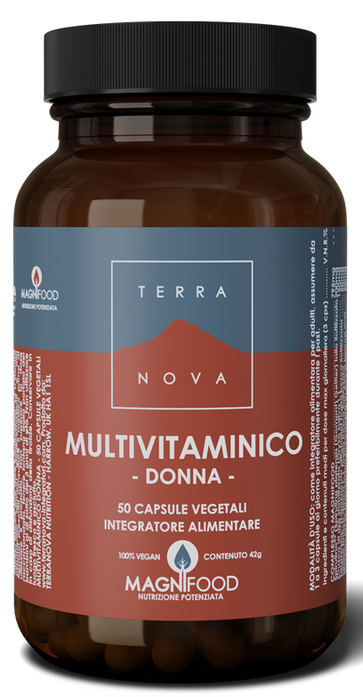 TERRANOVA MULTIVITAMINICO DONNA 50 CAPSULE - farmacialombardia.it
