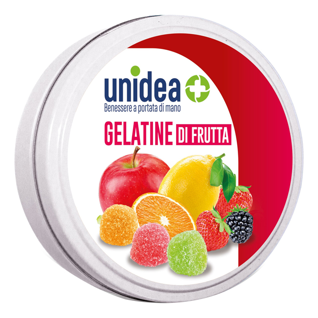 UNIDEA CARAMELLE GELATINE FRUTTA 40 G - farmacialombardia.it