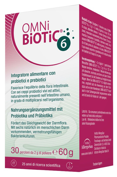 OMNI BIOTIC 6 BARATTOLO 60 G - farmacialombardia.it