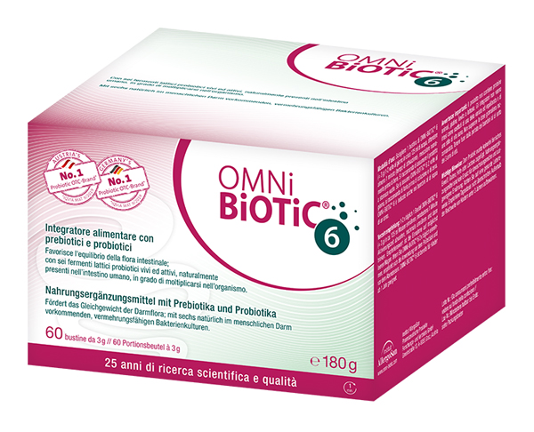 OMNI BIOTIC 6 POLVERE 60 BUSTINE DA 3 G - farmacialombardia.it