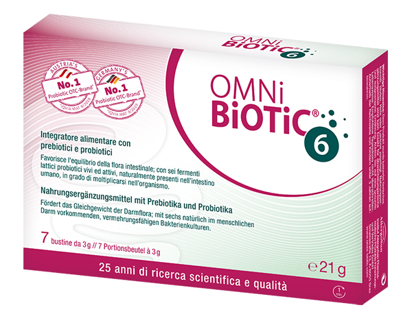 OMNI BIOTIC 6 POLVERE 7 BUSTINE DA 3 G - farmacialombardia.it