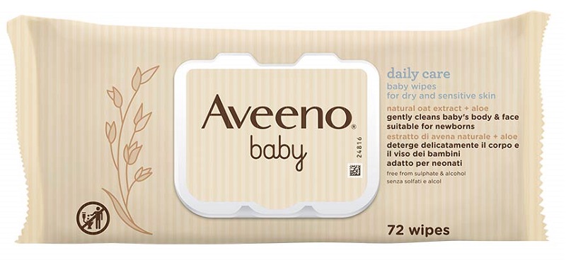 AVEENO BABY SALVIETTINE 72 PEZZI - farmacialombardia.it