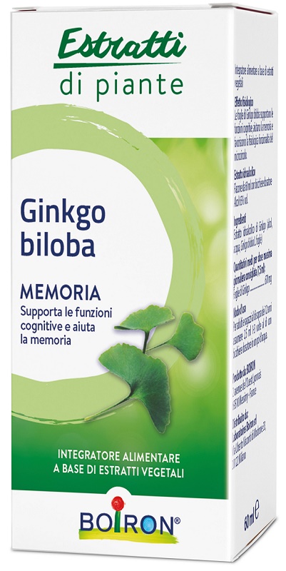 GINKGO BILOBA BOIRON ESTRATTO IDROALCOLICO 60 ML - farmacialombardia.it