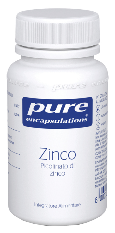PURE ENCAPSULATIONS ZINCO 30 CAPSULE - farmacialombardia.it