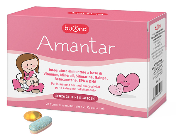 AMANTAR 20 COMPRESSE + 20 CAPSULE - farmacialombardia.it
