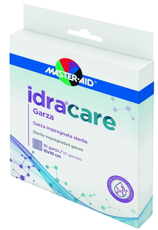 MASTER-AID IDRACARE GARZA IMPREGNATA 10X10 CM 10 PEZZI - farmacialombardia.it
