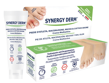 SYNERGY DERM CREMA PIEDE ATLETA MACERAZIONE SUDORE - farmacialombardia.it